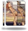 Michele Karmin 01 (MicheleKarmin com) - Decal Style Vinyl Skin (fits Apple Original iPhone 5, NOT the iPhone 5C or 5S)