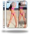 Jaime Preston Lynch 01 Pink Bikini - Decal Style Vinyl Skin (fits Apple Original iPhone 5, NOT the iPhone 5C or 5S)