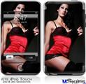 iPod Touch 2G & 3G Skin - Denai Thomson Red and Black Teddy 02