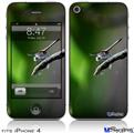 iPhone 4 Decal Style Vinyl Skin - DragonFly (DOES NOT fit newer iPhone 4S)