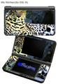 Leopard - Decal Style Skin fits Nintendo DSi XL (DSi SOLD SEPARATELY)