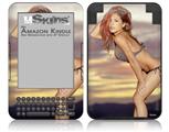 Michele Karmin 01 (MicheleKarmin com) - Decal Style Skin fits Amazon Kindle 3 Keyboard (with 6 inch display)