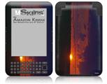 South GA Sunset - Decal Style Skin fits Amazon Kindle 3 Keyboard (with 6 inch display)