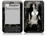 Denai Thomson Lingerie 04 - Decal Style Skin fits Amazon Kindle 3 Keyboard (with 6 inch display)