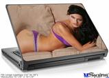 Laptop Skin (Large) - Denai Thomson Purple Lingerie 03