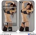 iPhone 4 Decal Style Vinyl Skin - Ali 02 (DOES NOT fit newer iPhone 4S)