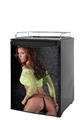 Kegerator Skin - Amanda Olson 02 (fits medium sized dorm fridge and kegerators)