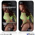 iPhone 4S Decal Style Vinyl Skin - Amanda Olson 02