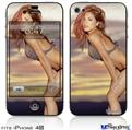 iPhone 4S Decal Style Vinyl Skin - Michele Karmin 01 (MicheleKarmin com)