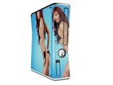 Amanda Olson 07 Decal Style Skin for XBOX 360 Slim Vertical