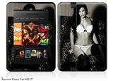 Denai Thomson Lingerie 04 Decal Style Skin fits 2012 Amazon Kindle Fire HD 7 inch