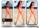 Jaime Preston Lynch 01 Pink Bikini Decal Style Vinyl Skin - fits Apple iPod Touch 5G (IPOD NOT INCLUDED)